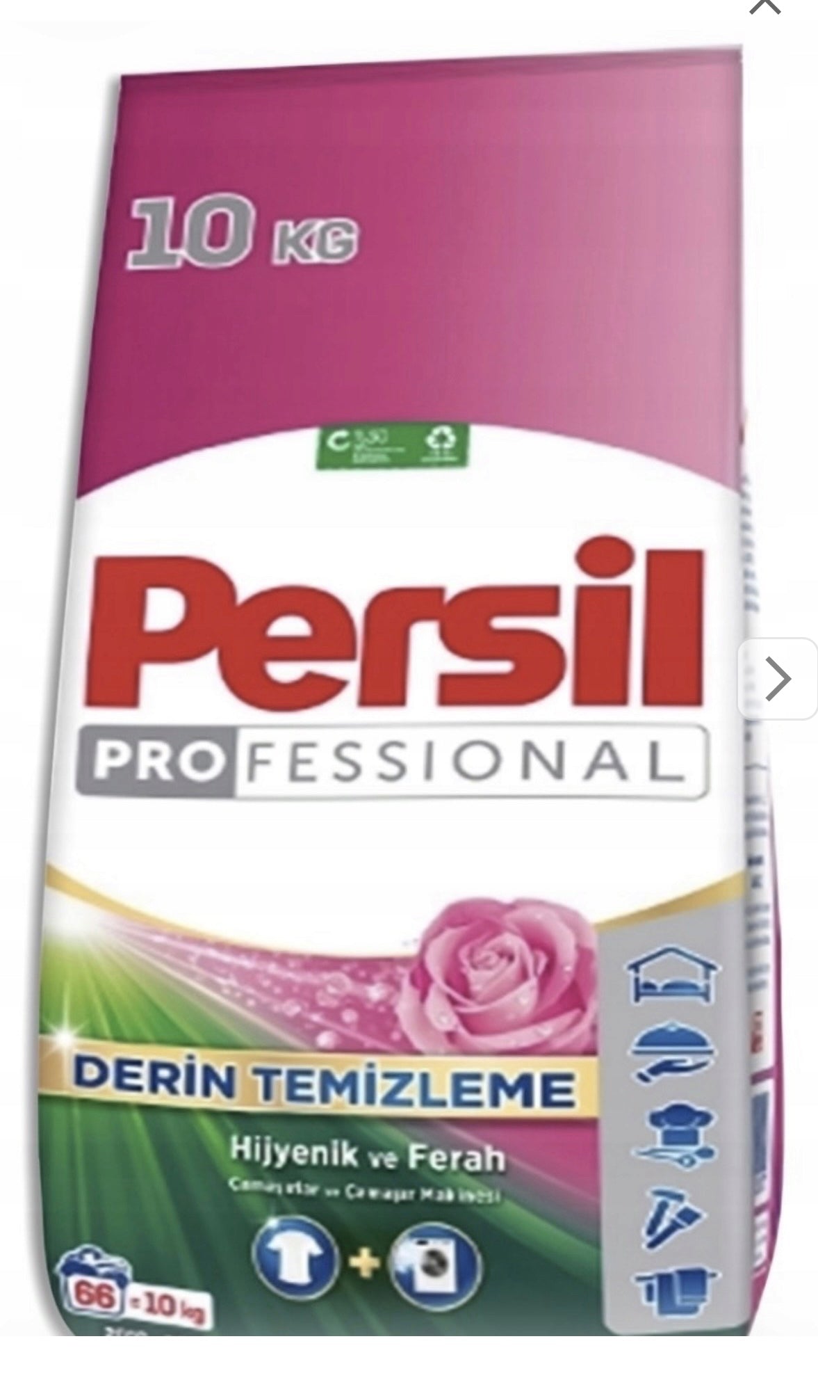 Persil proszek do prania do białego rose 10 kg